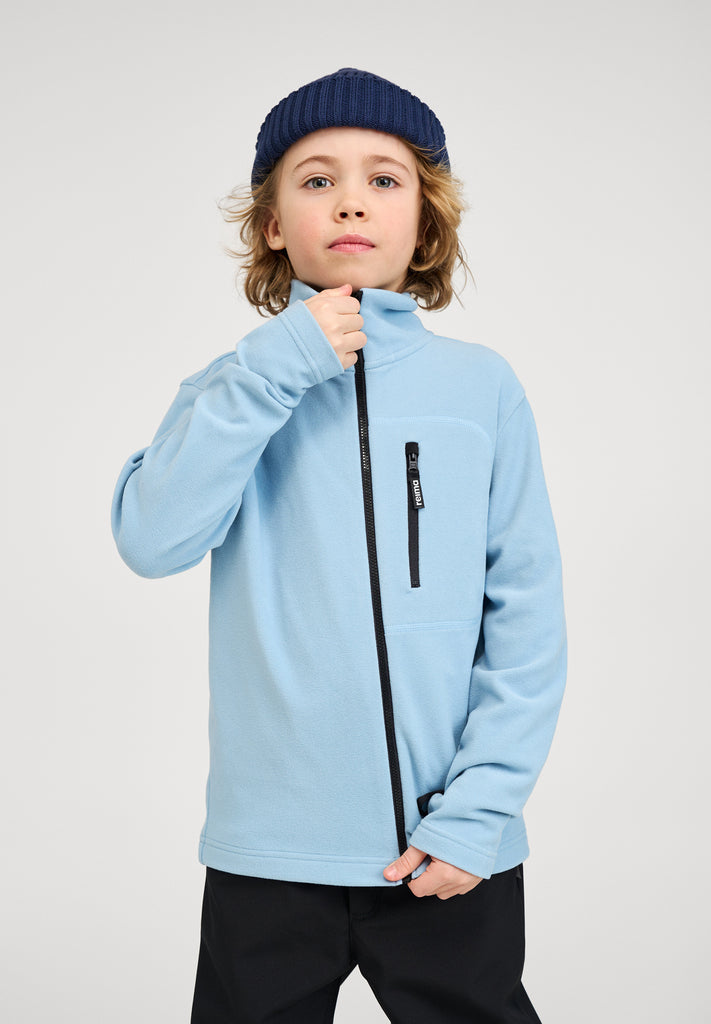 Reima Fleece Jakke; Iisisti Cloudy Blue-Genser-Reima-Junior Barneklær