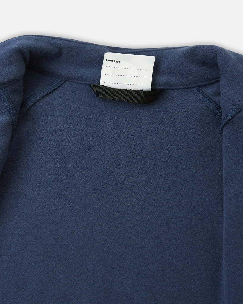 Reima Fleece Jakke; Tarpeen Navy-Genser-Reima-Junior Barneklær