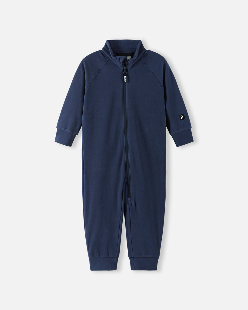 Reima Fleece Overall; Tarhaan Navy-Yttertøy-Reima-Junior Barneklær