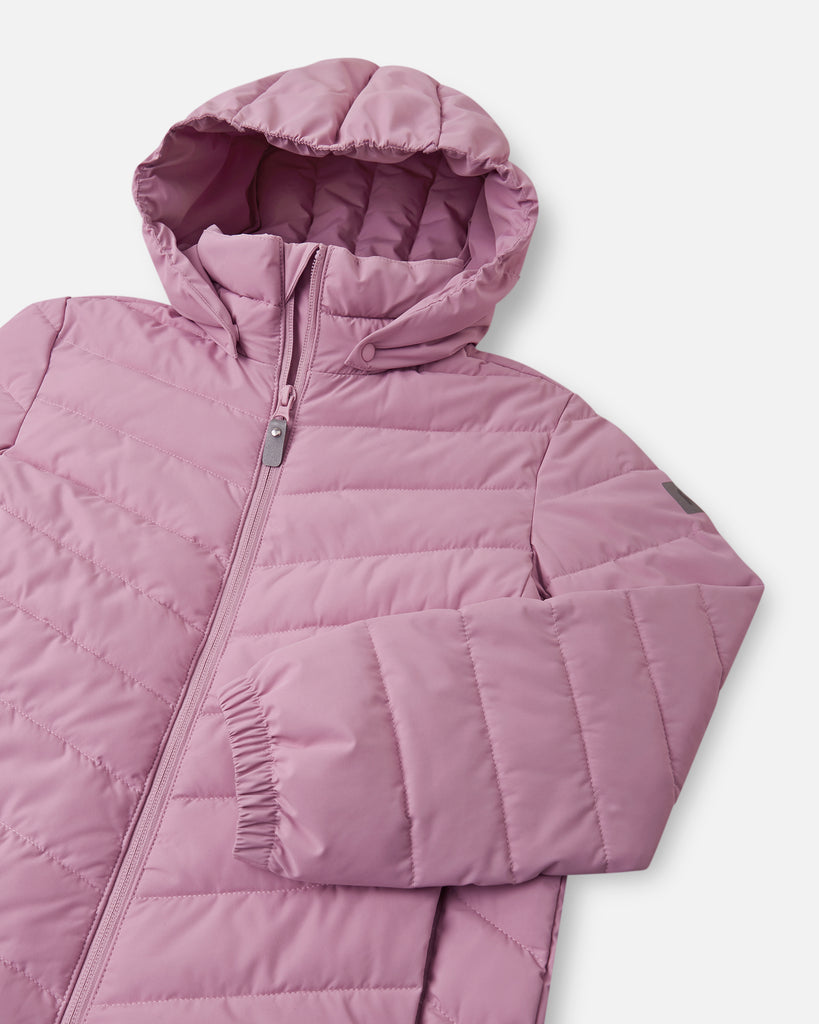Reima Lett Boblejakke; Uumaja Grey Pink-Yttertøy-Reima-Junior Barneklær