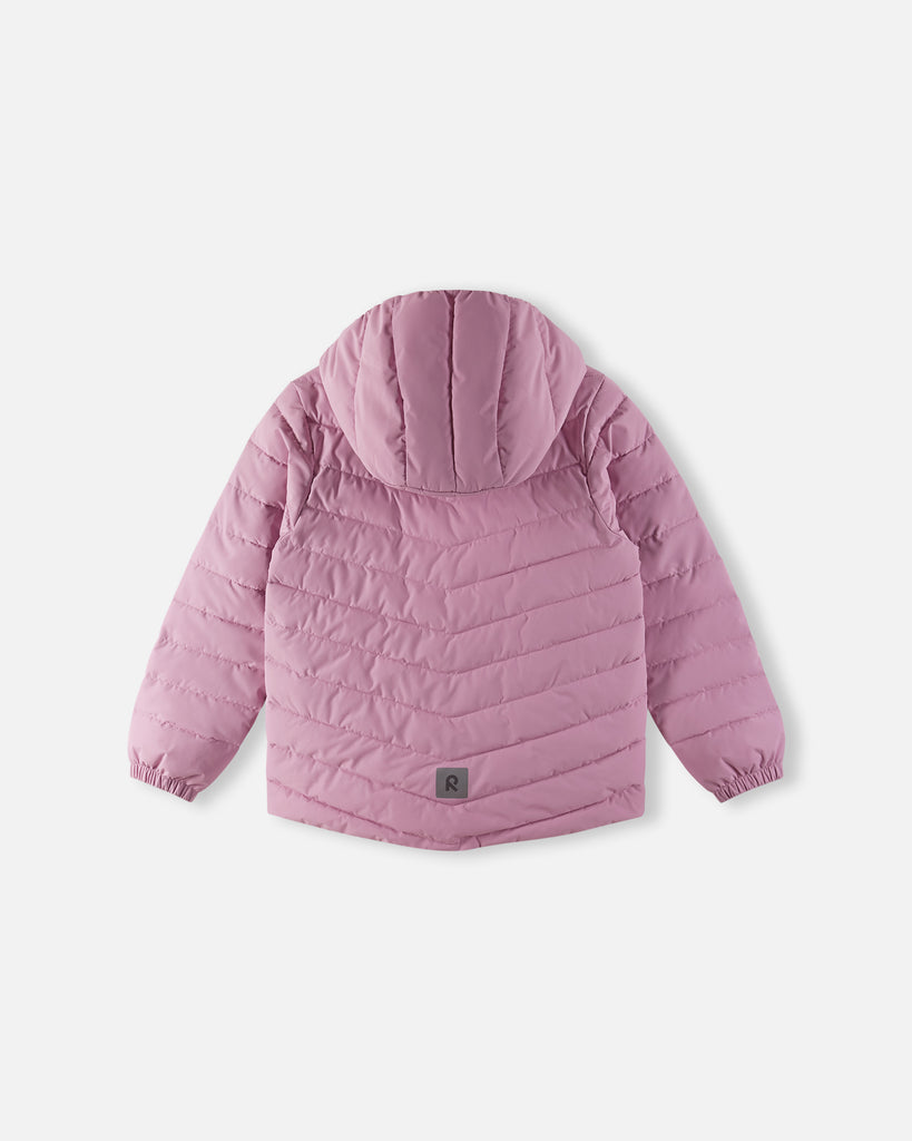 Reima Lett Boblejakke; Uumaja Grey Pink-Yttertøy-Reima-Junior Barneklær