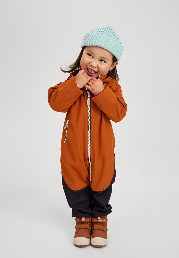 Reima Mjosa Softshell-dress - Cinnamon Brown-Yttertøy-Reima-Junior Barneklær