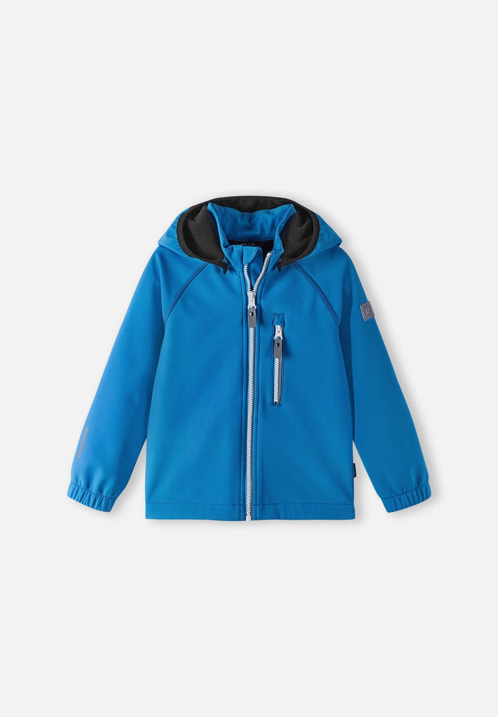 Reima Softshell Jacket; Vantti Cool Blue-Hodeplagg-Reima-Junior Barneklær