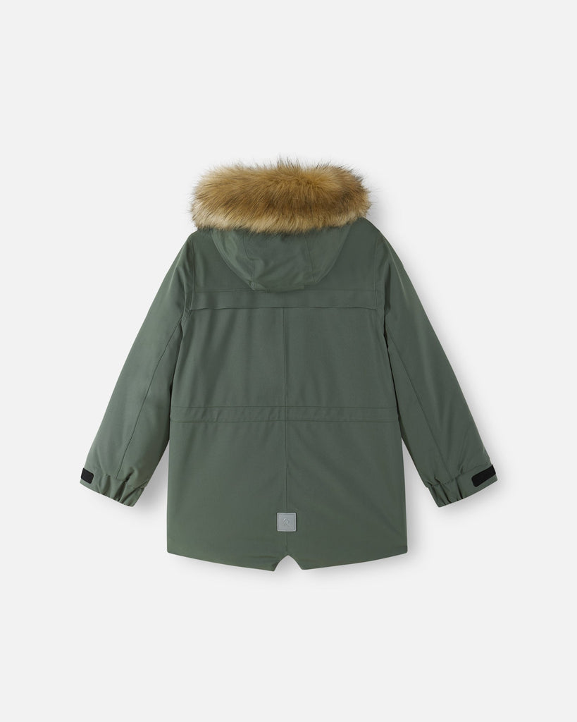 Reimatec Ajaton Vinterjakke Parkas - Thyme Green-Yttertøy-Reima-Junior Barneklær