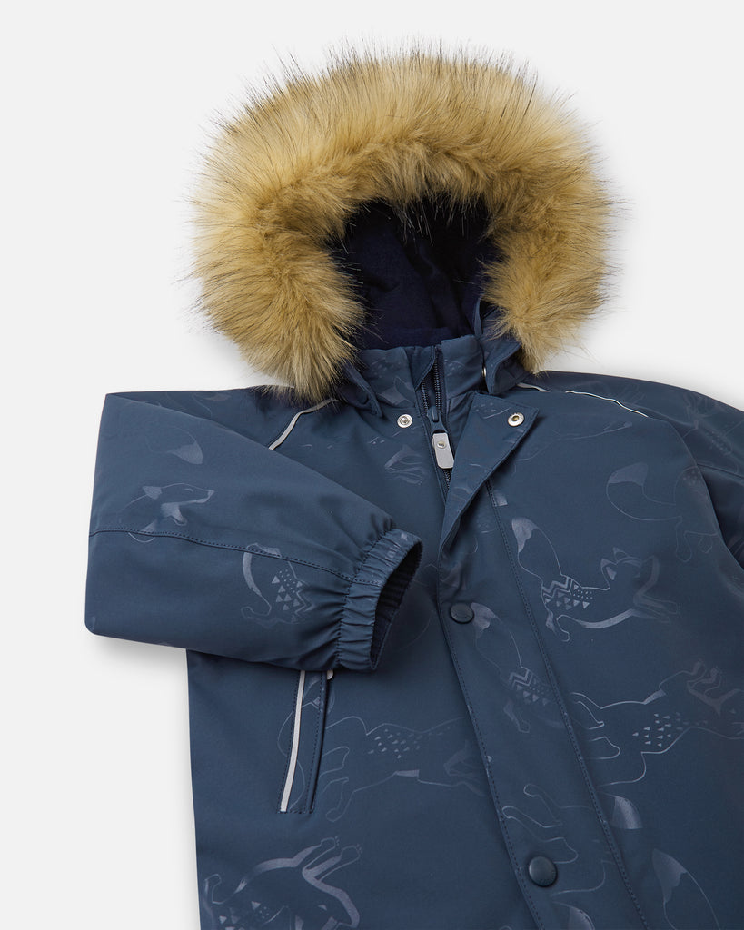 Reimatec Dundress; Aapua Navy-Yttertøy-Reima-Junior Barneklær