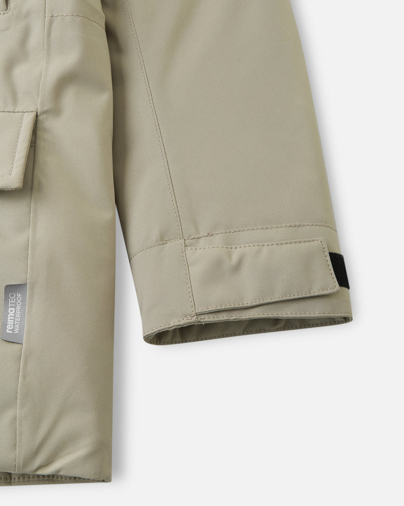 Reimatec Dunjakke; Serkkula Earthy Beige-Yttertøy-Reima-Junior Barneklær