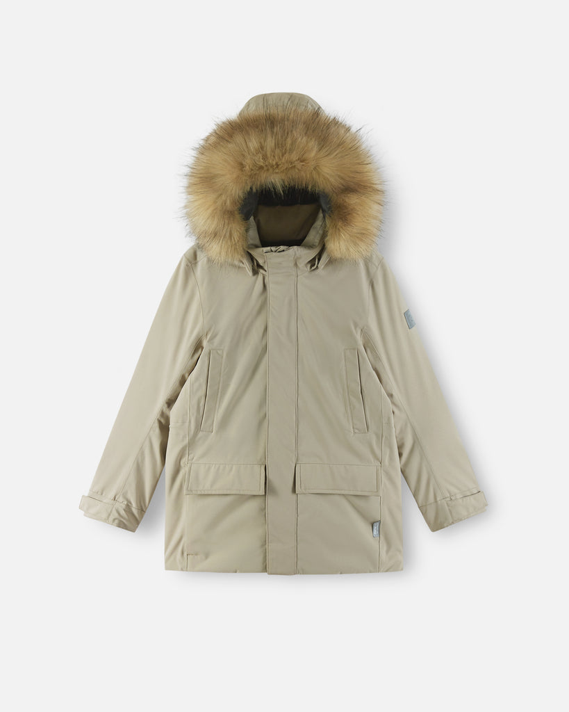Reimatec Dunjakke; Serkkula Earthy Beige-Yttertøy-Reima-Junior Barneklær