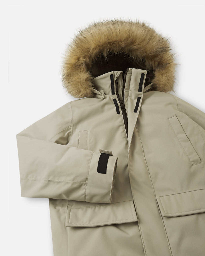 Reimatec Dunjakke; Serkkula Earthy Beige-Yttertøy-Reima-Junior Barneklær