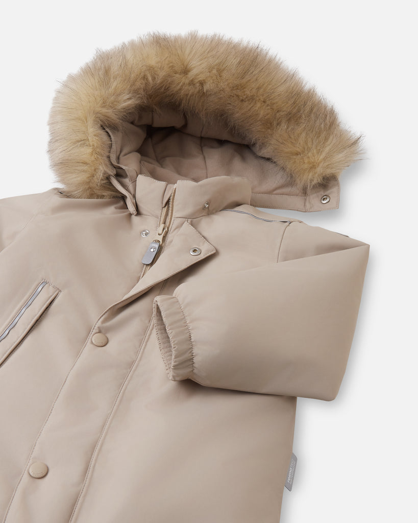 Reimatec Vinterdress; Gotland Earthy Beige-Yttertøy-Reima-Junior Barneklær
