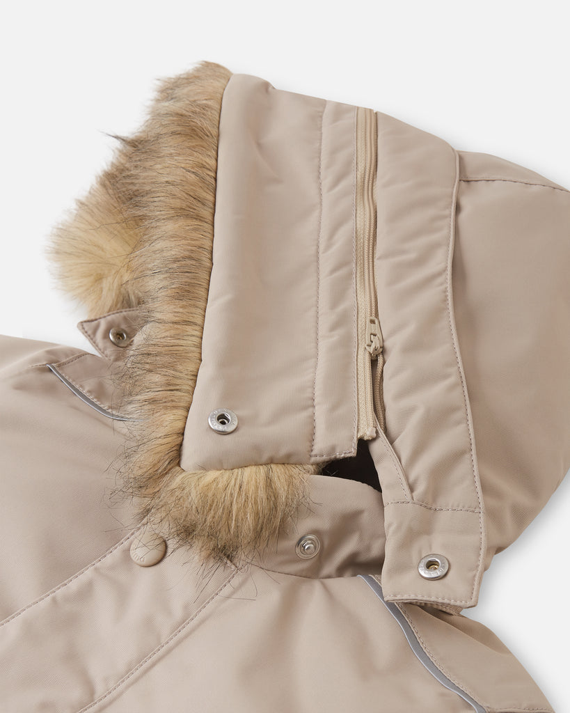 Reimatec Vinterdress; Gotland Earthy Beige-Yttertøy-Reima-Junior Barneklær