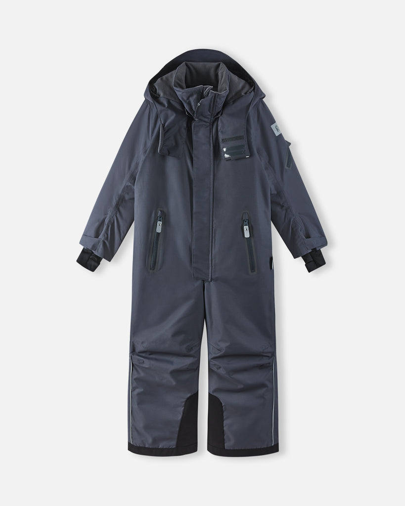 Reimatec Vinterdress/Skidress; Reach Soft Black-Yttertøy-Reima-Junior Barneklær