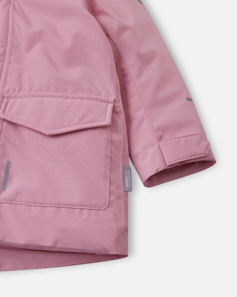Reimatec Vinterjakke; Mutka Grey Pink-Yttertøy-Reima-Junior Barneklær