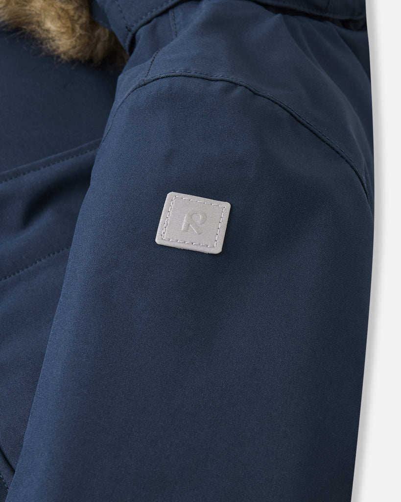 Reimatec Vinterjakke; Mutka Navy-Yttertøy-Reima-Junior Barneklær