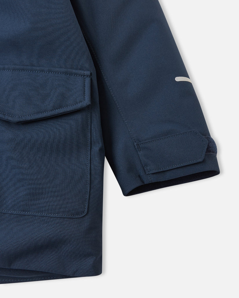 Reimatec Vinterjakke; Mutka Navy-Yttertøy-Reima-Junior Barneklær