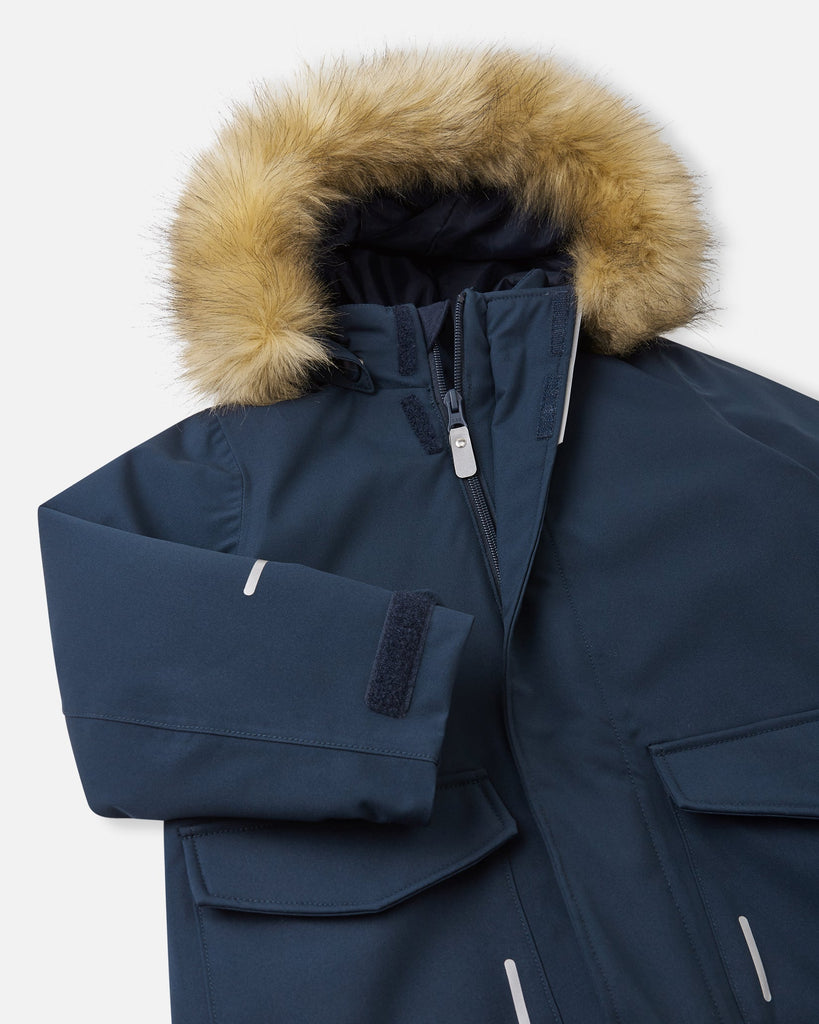Reimatec Vinterjakke; Mutka Navy-Yttertøy-Reima-Junior Barneklær