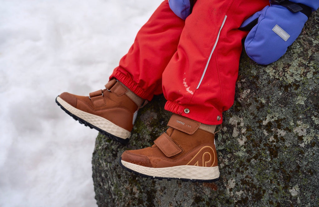 Reimatec Vintersko; Hallava Cinnamon Brown-Sko-Reima-Junior Barneklær