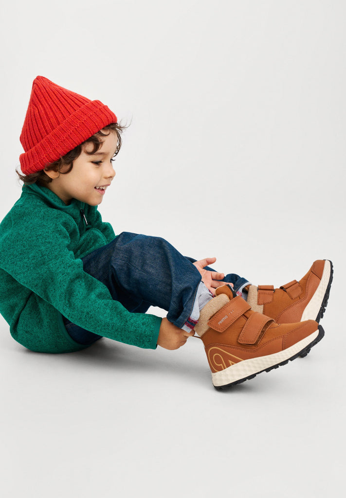 Reimatec Vintersko; Hallava Cinnamon Brown-Sko-Reima-Junior Barneklær