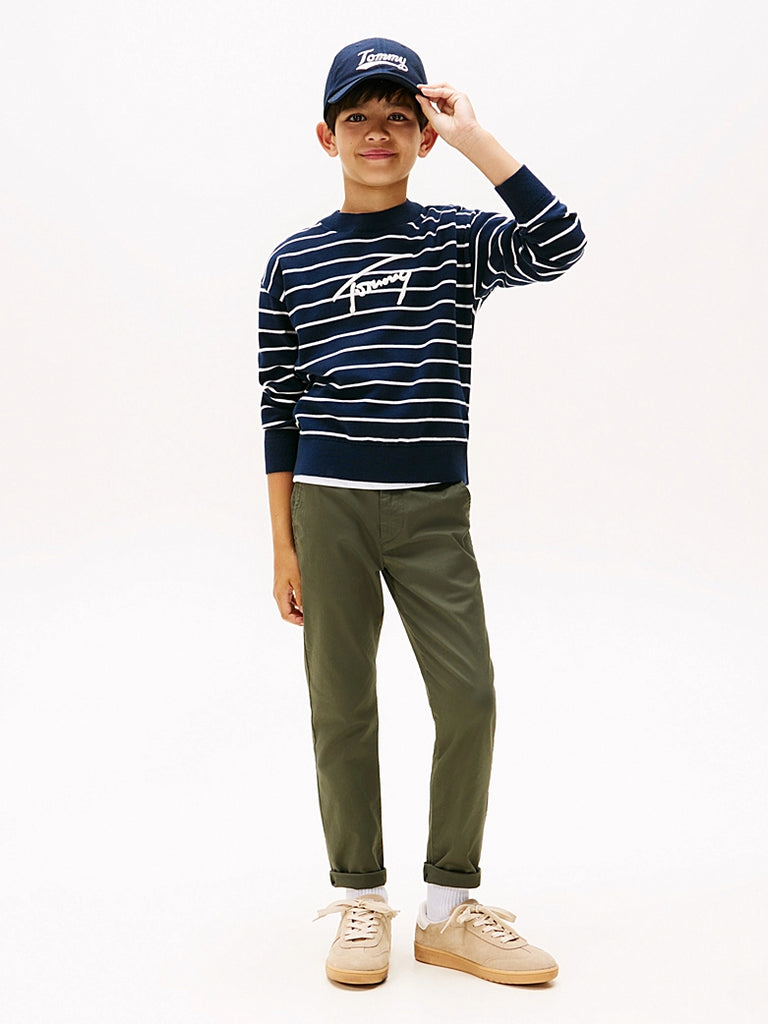 Tommy Hilfiger 1985 Chino Bukse-Bukse-Tommy Hilfiger-Junior Barneklær