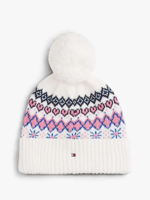 Tommy Hilfiger Fairisle Beanie-Hodeplagg-Tommy Hilfiger-Junior Barneklær