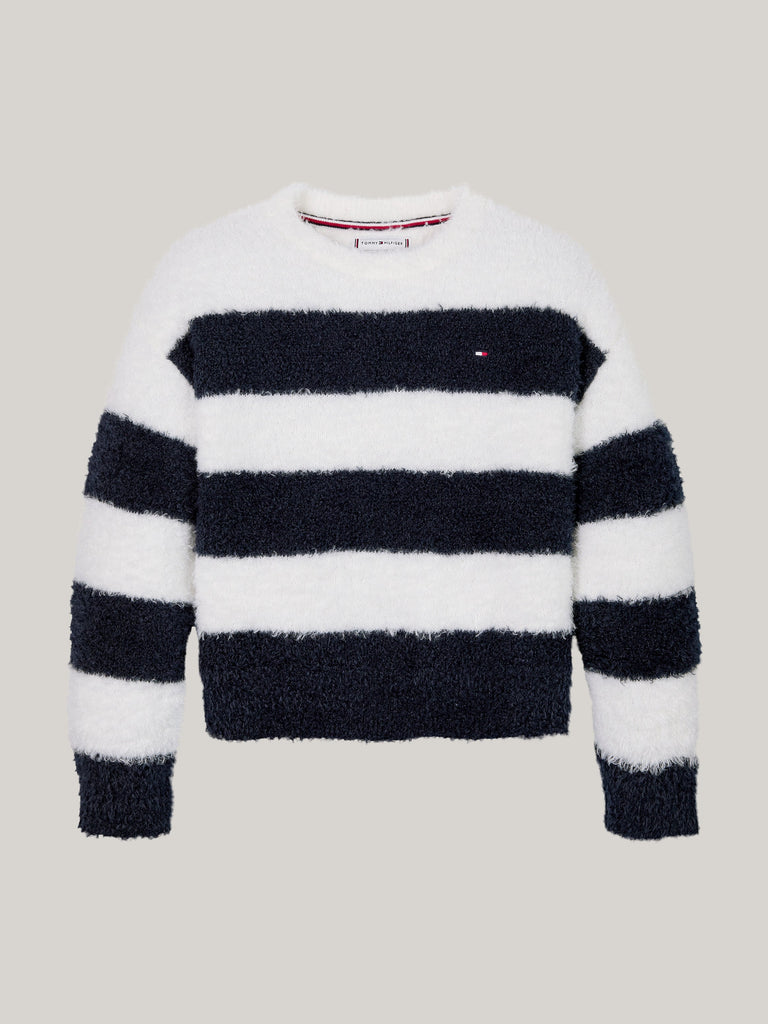 Tommy Hilfiger Fluffy Genser-Genser-Tommy Hilfiger-Junior Barneklær