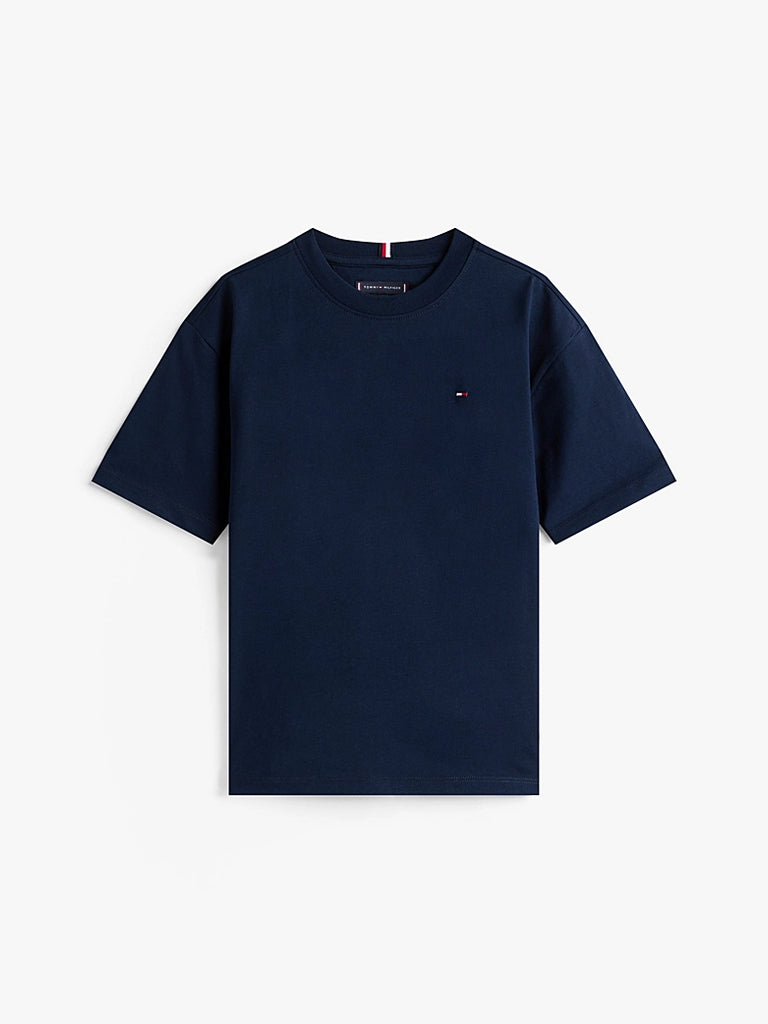 Tommy Hilfiger Klassisk Navy T-skjorte-T-skjorte-Tommy Hilfiger-Junior Barneklær