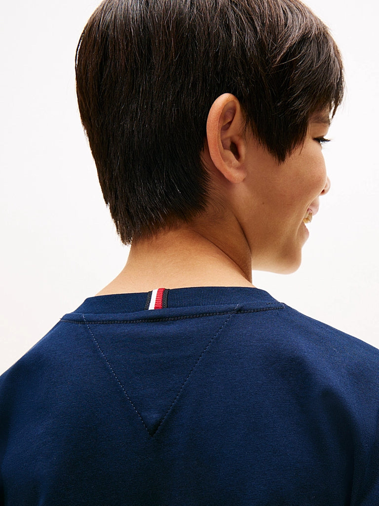 Tommy Hilfiger Klassisk Navy T-skjorte-T-skjorte-Tommy Hilfiger-Junior Barneklær