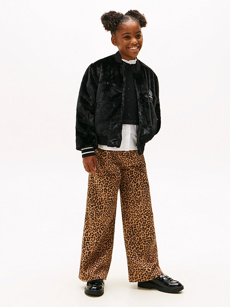 Tommy Hilfiger Mabel Leopard Jeans-Ukjent-Tommy Hilfiger-Junior Barneklær