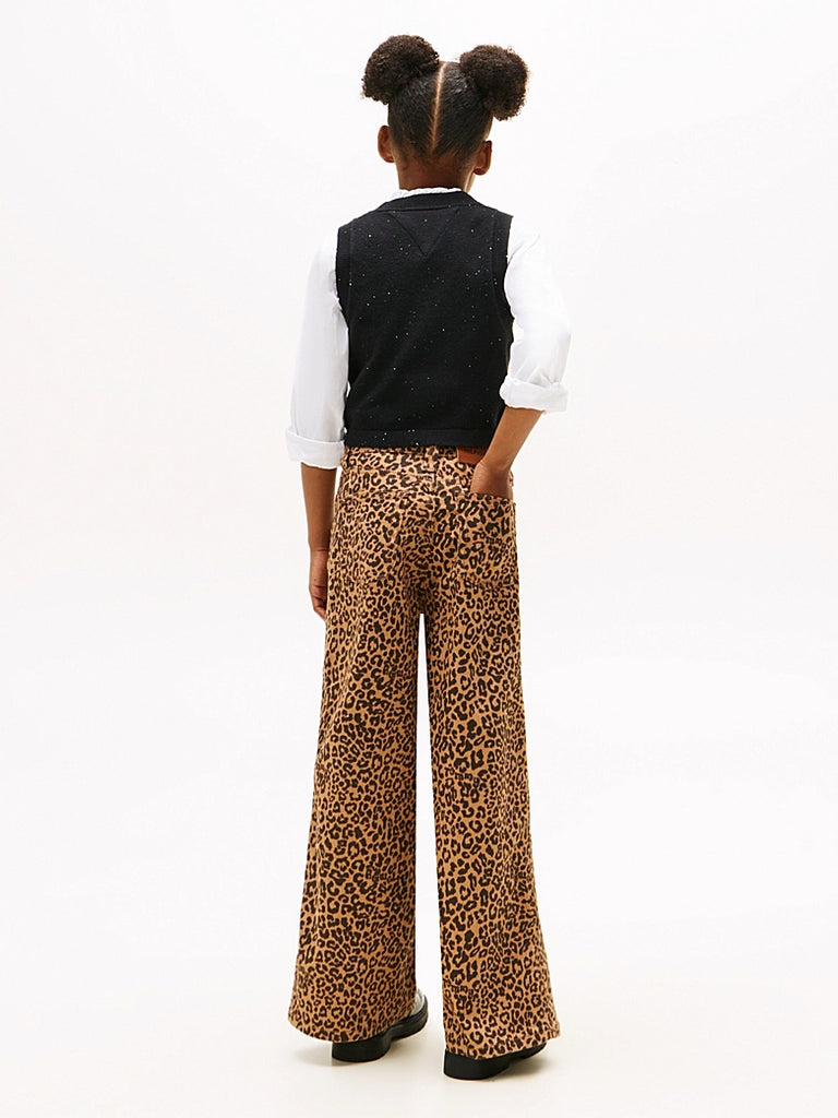 Tommy Hilfiger Mabel Leopard Jeans-Ukjent-Tommy Hilfiger-Junior Barneklær