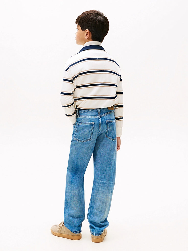 Tommy Hilfiger Skater Mid Blue Jeans-Hodeplagg-Tommy Hilfiger-Junior Barneklær