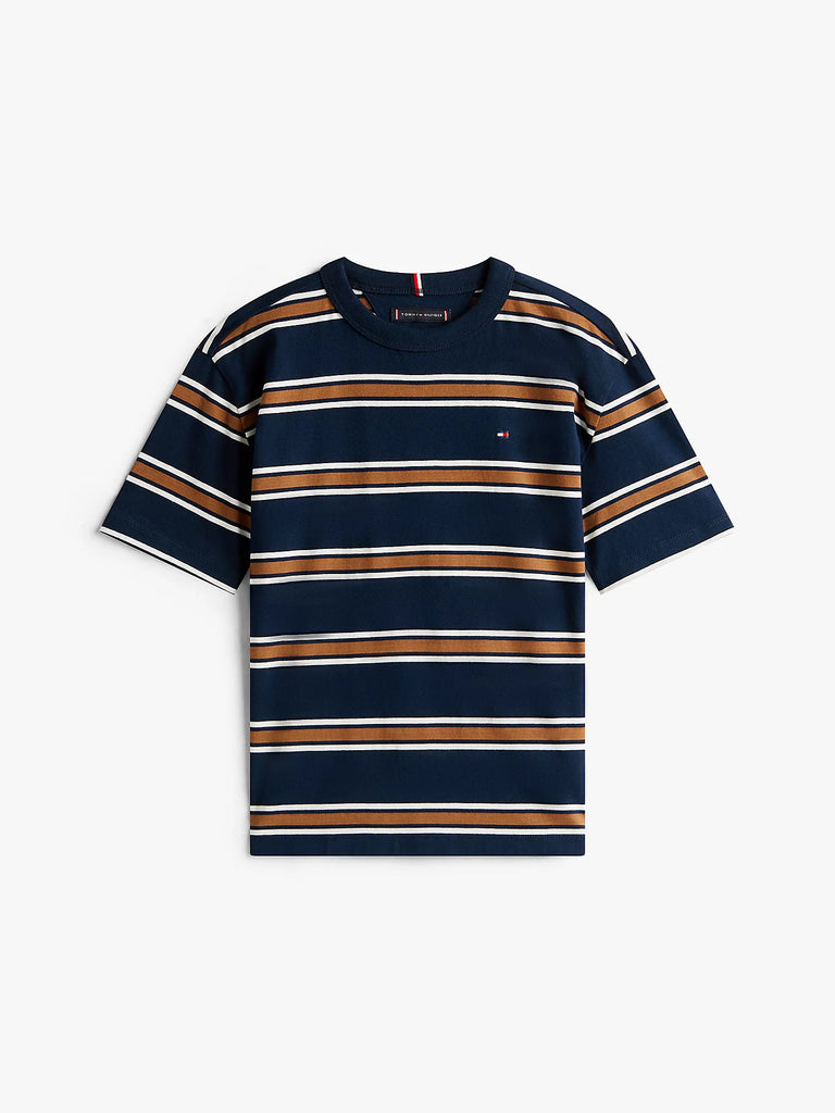 Tommy Hilfiger Stripete T-skjorte-T-skjorte-Tommy Hilfiger-Junior Barneklær