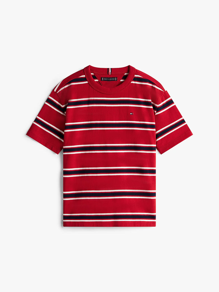 Tommy Hilfiger Stripete T-skjorte-T-skjorte-Tommy Hilfiger-Junior Barneklær