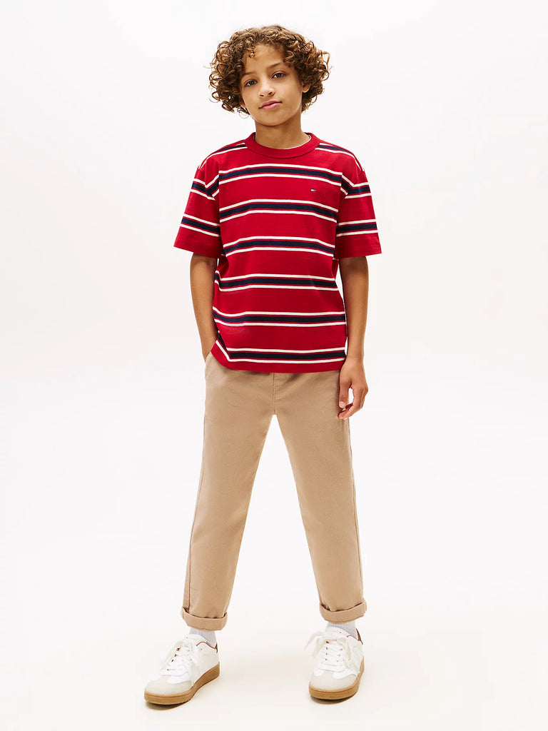 Tommy Hilfiger Stripete T-skjorte-T-skjorte-Tommy Hilfiger-Junior Barneklær