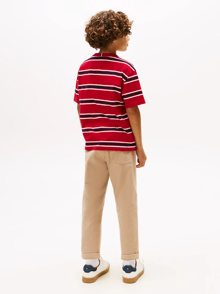 Tommy Hilfiger Stripete T-skjorte-T-skjorte-Tommy Hilfiger-Junior Barneklær