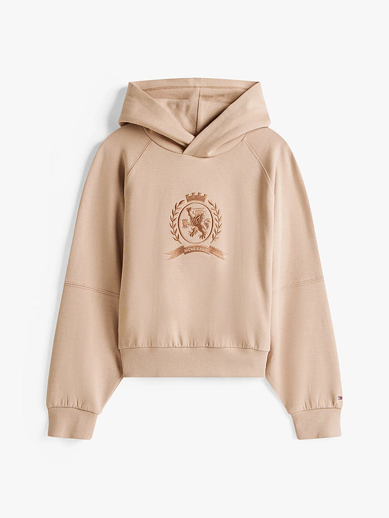 Tommy Hilfiger Tonal Crest Hettegenser-Genser-Tommy Hilfiger-Junior Barneklær