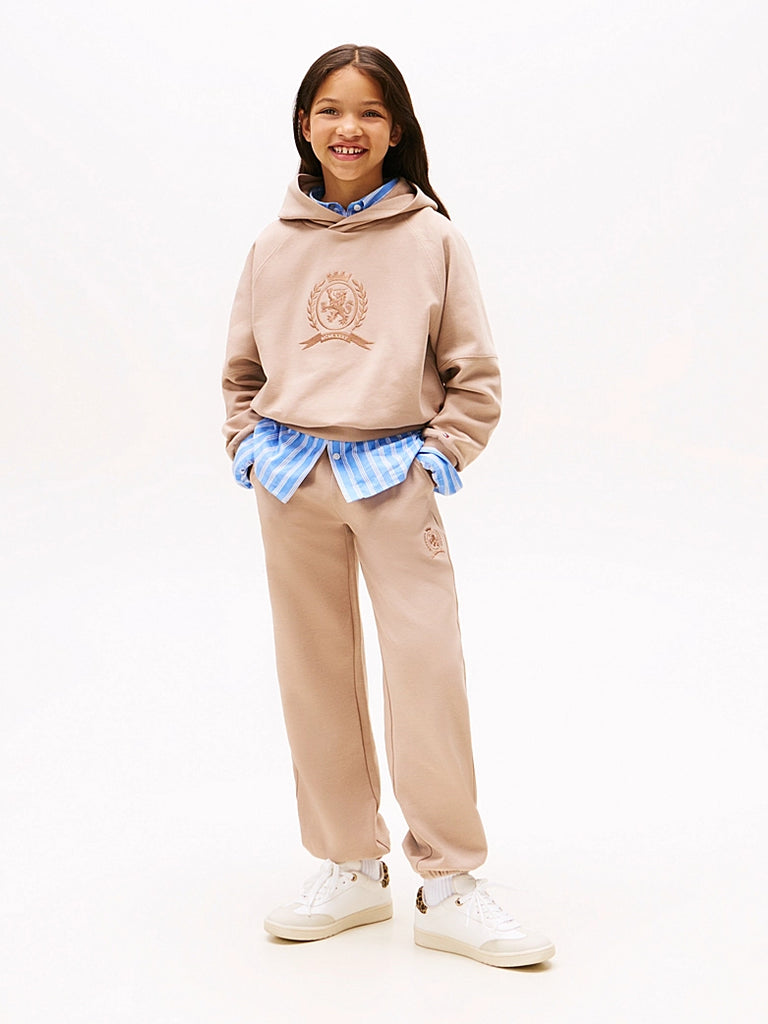 Tommy Hilfiger Tonal Crest Joggebukse-Bukse-Tommy Hilfiger-Junior Barneklær