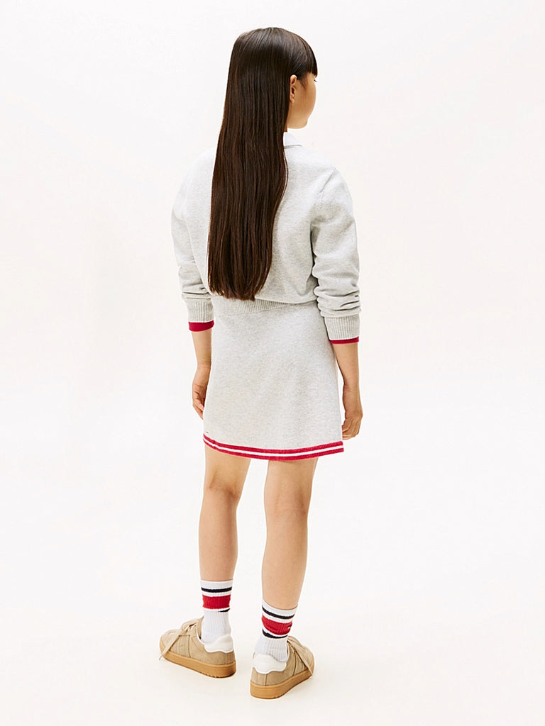Tommy Hilfiger Varsity Strikket Skjørt-Skjørt-Tommy Hilfiger-Junior Barneklær