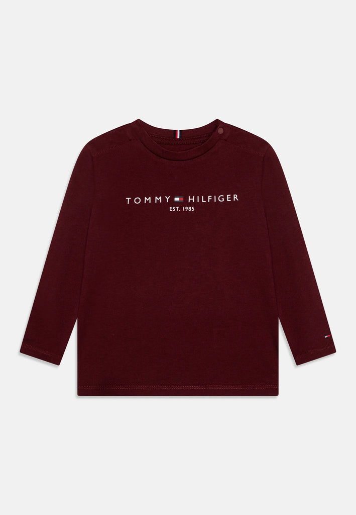 TommyHilfiger U Essential Tee L/S-T-skjorte-Tommy Hilfiger-Junior Barneklær