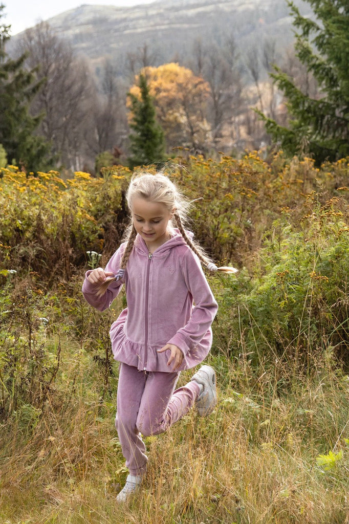 ViljeogVe Ines Velour Bukse-Bukse-Vilje og Ve-Junior Barneklær