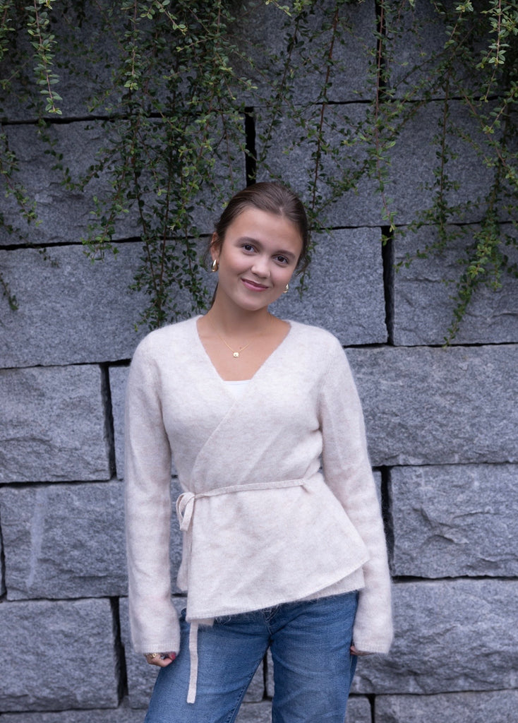 ViljeogVe Ninni Cardigan Cream-Genser-Vilje og Ve-Junior Barneklær