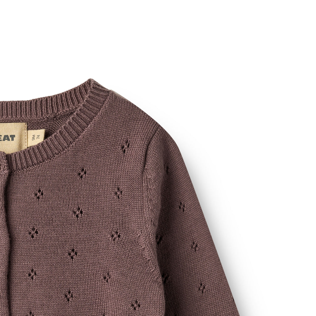 Wheat Knit Cardigan Maia-Genser-Wheat-Junior Barneklær
