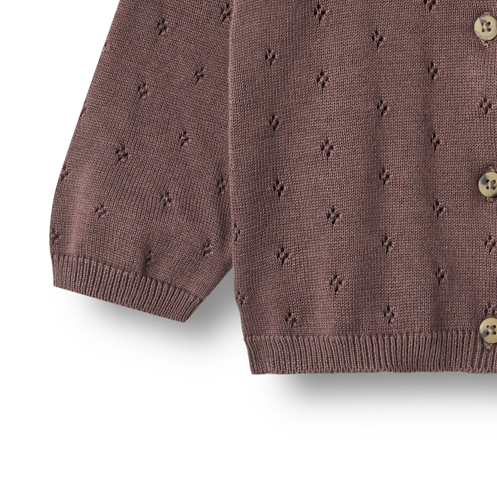 Wheat Knit Cardigan Maia-Genser-Wheat-Junior Barneklær
