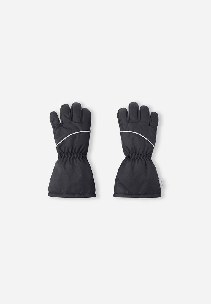 Reima Gloves (woven); Milne Black-Yttertøy-Reima-Junior Barneklær