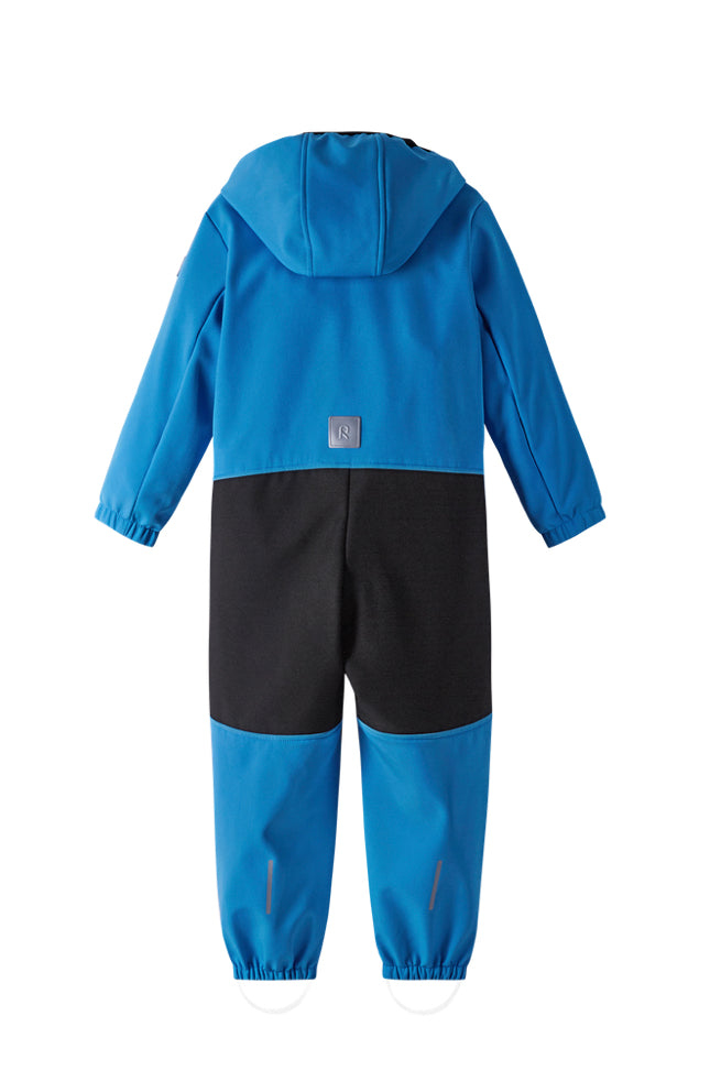 Reima Softshell Overall; Nurmes Cool Blue-Hodeplagg-Reima-Junior Barneklær