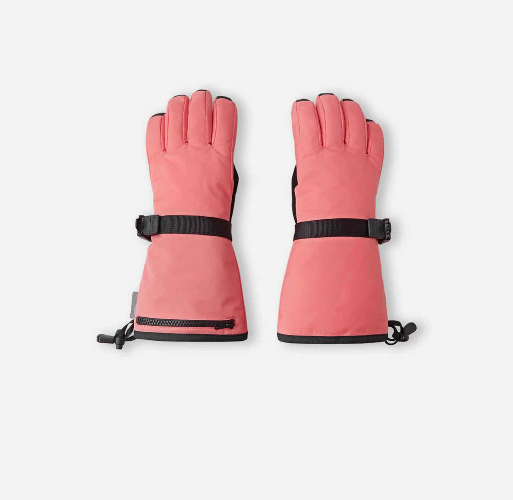 Reimatec Gloves; Skimba Pink Coral-Yttertøy-Reima-Junior Barneklær
